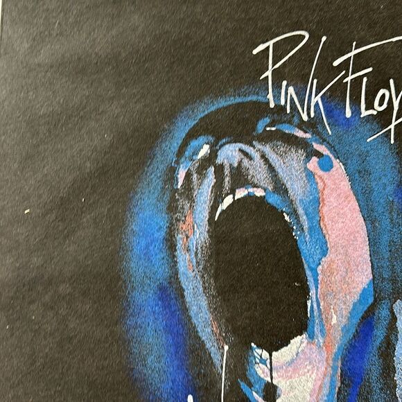 Vintage 82 Gerald Scarfe Pink Floyd The Wall Painting On Felted Fabric - Picture 5 of 6